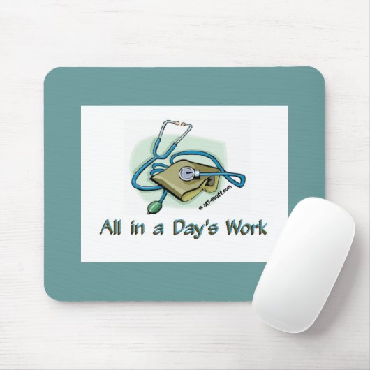 Stethoskop 2 mousepad (Mit Mouse)