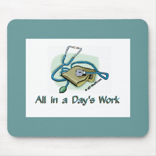 Stethoskop 2 mousepad (Vorne)