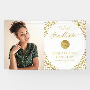 Stethoskop-Banner für den medizinischen Abschluss Banner