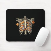 Stethoskop Brustkorb Herbst Krankenschwester Ernte Mousepad (Mit Mouse)