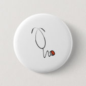 Stethoskop Button (Vorderseite)