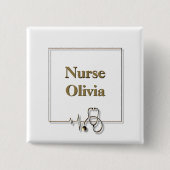 Stethoskop Button (Vorderseite)