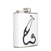 Stethoskop-Flasche Flachmann (Rechts)