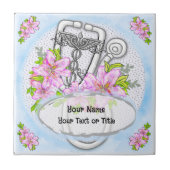 Stethoskop Fliese (Vorderseite)