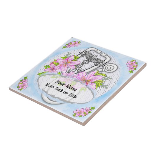 Stethoskop Fliese (Seite)