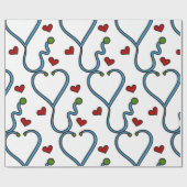 Stethoskop Geschenkpapier (Flach)