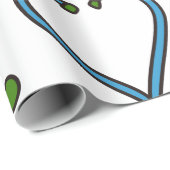 Stethoskop Geschenkpapier (Rolleneckpunkt)