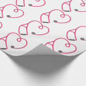 Stethoskop Geschenkpapier (Ecke)