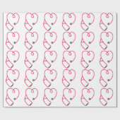 Stethoskop Geschenkpapier (Flach)