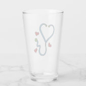 Stethoskop Glas (Rückseite)