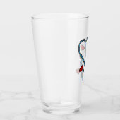 Stethoskop Glas (Rechts)