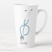 Stethoskop, Graduate für personalisierte Medizin Milchtasse (Rechts)