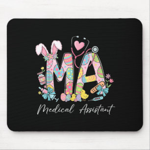 Stethoskop Hasenohren ma medizinische Fachangestel Mousepad