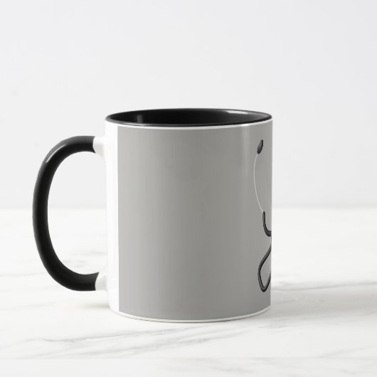 Stethoskop-Kaffee-Tasse Tasse (Links)