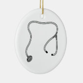 Stethoskop Keramikornament (Rechts)
