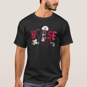 Stethoskop Krankenschwester Leben Frauen T-Shirt