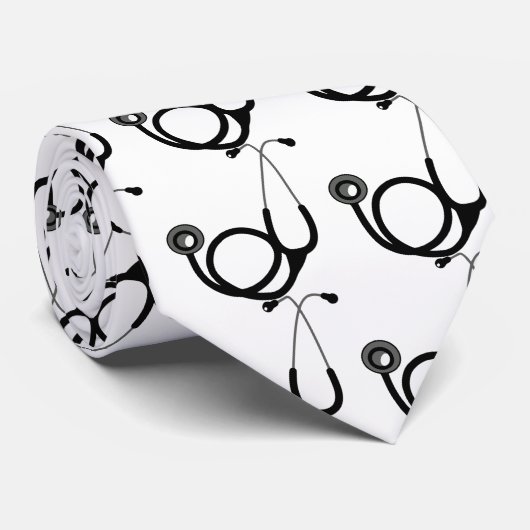 Stethoskop Krawatte (Gerollt)