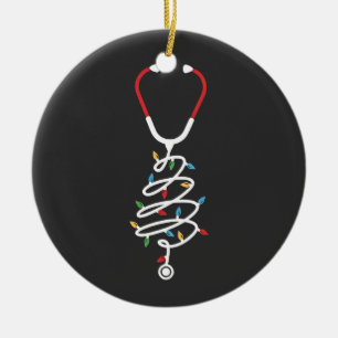 Stethoskop Medizinische Vorräte Weihnachtsbaumlich Keramik Ornament