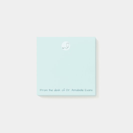 Stethoskop Post-it Klebezettel (Vorderseite)