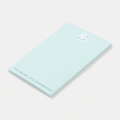 Stethoskop Post-it Klebezettel (angewinkelt)