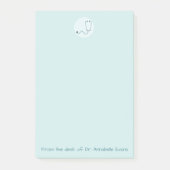 Stethoskop Post-it Klebezettel (Vorderseite)