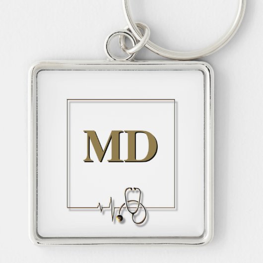 Stethoskop Schlüsselanhänger (Vorne)