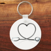 Stethoskop Schlüsselanhänger (Vorderseite)