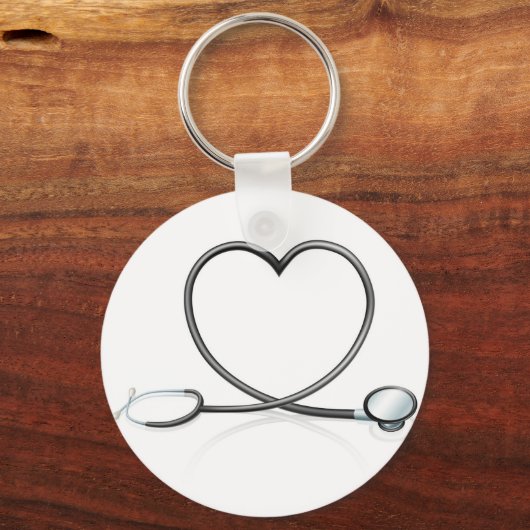 Stethoskop Schlüsselanhänger (Vorderseite)