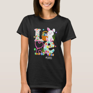 Stethoskop Scrub Cna Krankenschwester Leben Ostert T-Shirt