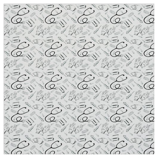 Stethoskop Stoff (Muster)