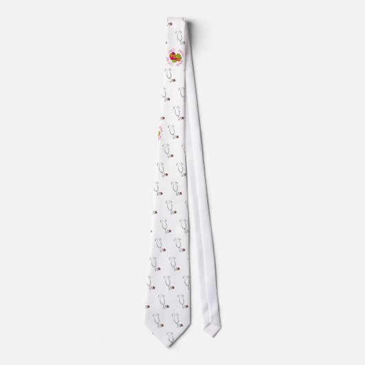 Stethoskop-T-Shirts und Geschenke Krawatte (Vorderseite)