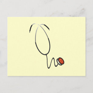 Stethoskop-T-Shirts und Geschenke Postkarte