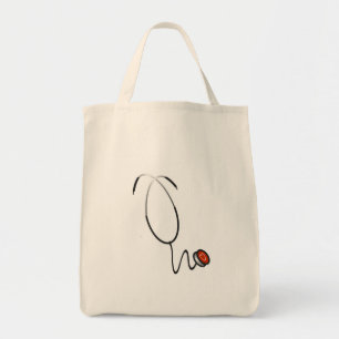 Stethoskop-T-Shirts und Geschenke Tragetasche