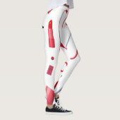 Stethoskop und Schminke Leggings (Rechts)