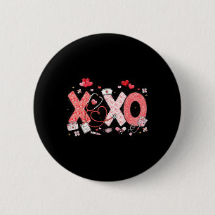 Stethoskop Valentinstag Für Krankenschwester Xoxo Button