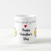 Stethoskop Valentinstag gelb RN Kaffeetasse (Mittel)