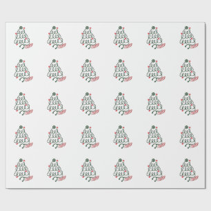 Stethoskop-Weihnachtsbaum-Lichter Pflegekleidung  Geschenkpapier