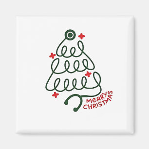 Stethoskop-Weihnachtsbaum-Lichter Pflegekleidung Magnet