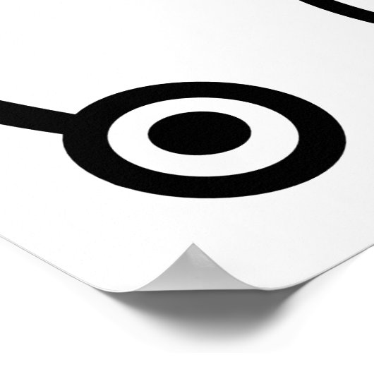 Stethoskoparzt Poster (Ecke)