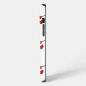 Stethoskope und Herz-Monogramm iPhone Hülle (Linke Seite)