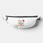 Stethoskopherz mit Weihnachtsmannmütze Bauchtasche (Ablage )