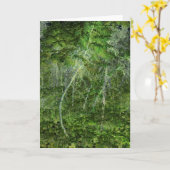 "Stetige Bäume" - Digital veränderter Wald Karte (Gelbe Blume)
