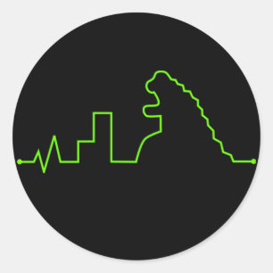 Stetozilla Runder Aufkleber