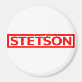 Stetson Briefmarke Magnet (Vorne)
