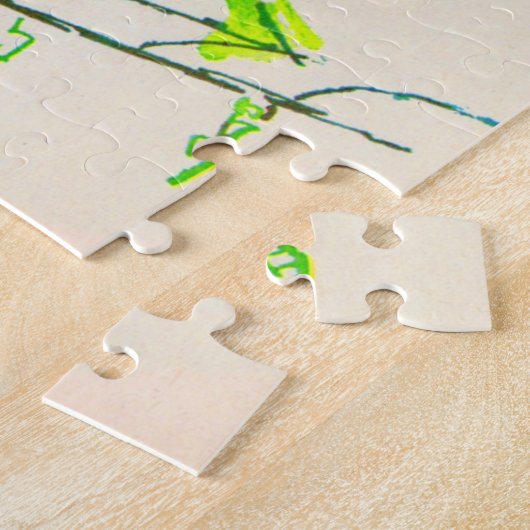 Stetson hat den Mann, der eine Zigarette zündet Puzzle (Seite)