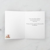 Stetson & Lace Wedding: Floral Whispers Karte (Innenseite)