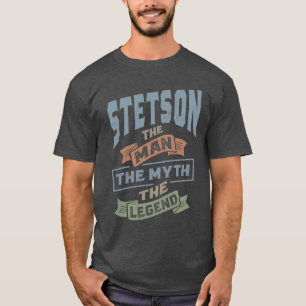 Stetson Personalisiert Name Birthday Gift T-Shirt