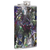 Stettete "schwere Farben" überlagern sich in Misch Flachmann (Rechts)