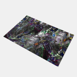 Stettete "schwere Farben" überlagern sich in Misch Fußmatte