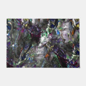 Stettete "schwere Farben" überlagern sich in Misch Fußmatte (Vorderseite)